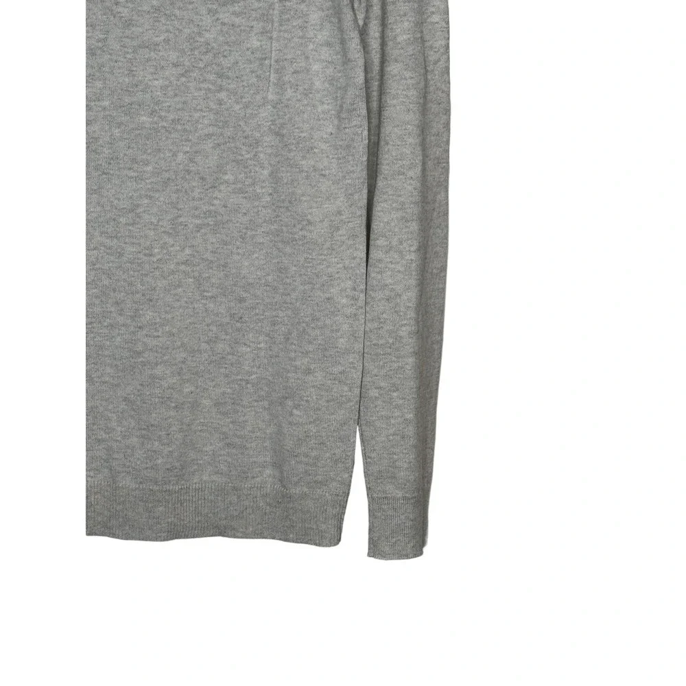 J. Crew Teddie Sweater‎ - Women's Size XS, Gray, Cocktail Logo, 100% Cotton